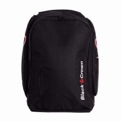 Czarny plecak Crown Focus czarno-czerwony. Czarne plecaki męskie BLACK CROWN, bez wzorów, z materiału, sportowe. Za 123.10 zł.