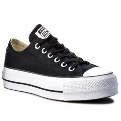 Trampki Converse. Szare trampki i tenisówki damskie Converse, bez wzorów, bez zapięcia. Za 379.99 zł.