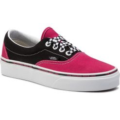 Tenisówki VANS - Era VN0A38FRS1S1 Jazzy/Black/True White. Czarne trampki i tenisówki damskie Vans, bez wzorów, z gumy, bez zapięcia. W wyprzedaży za 179.00 zł.