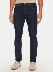 Guess Jeans Jeansy M4YA0F D5DM5 Granatowy Skinny Fit. Niebieskie jeansy męskie Guess Jeans, z bawełny. Za 309.99 zł.
