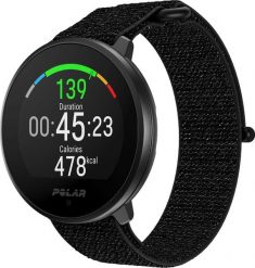 Zegarek sportowy Polar Polar Unite czarny M-L Hook&Loop. Czarne zegarki sportowe Polar, bez wzorów, z polaru. Za 657.82 zł.