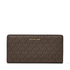 Portfel MICHAEL Michael Kors. Brązowe portfele damskie MICHAEL Michael Kors. Za 599.99 zł.