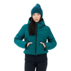 Damska kurtka narciarska Protest Preppy. Niebieskie kurtki sportowe damskie Protest, na zimę, bez wzorów, bez ramiączek, bez kaptura, narciarskie. W wyprzedaży za 746.50 zł.