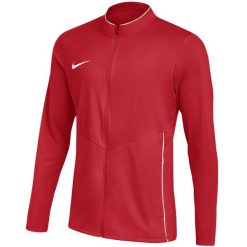 Bluza męska Nike Dri-FIT Park 26. Czerwone bluzy męskie Nike, m, bez wzorów, z materiału, klasyczne, bez ramiączek, bez kaptura. Za 121.99 zł.