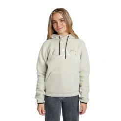 Bluza damska Colourwear Teddy Hood 2.0. Brązowe bluzy damskie Colourwear, na zimę, xs, bez wzorów, sportowe, bez ramiączek, bez kaptura. Za 239.99 zł.