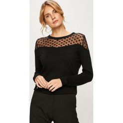 Haily's - Sweter. Czarne swetry nierozpinane damskie Haily's, l, bez wzorów, z dzianiny, bez kołnierzyka, bez ramiączek. Za 79.90 zł.