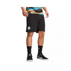 Szybkie dopasowanie OM 2024/25. Czarne szorty damskie Puma, bez wzorów, sportowe. Za 289.96 zł.