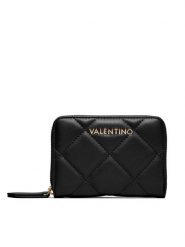 Valentino Portfel Ocarina VPS3KK137R Czarny. Czarne portfele damskie Valentino, ze skóry. Za 159.99 zł.