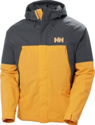 Kurtka narciarska męska Helly Hansen Banff Insulated Żółta r. XL. Żółte kurtki sportowe męskie Helly Hansen, m, bez wzorów, bez kaptura, narciarskie. Za 999.99 zł.