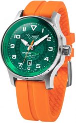 Zegarek męski Vostok Europe YN55-592A759SO pomarańczowy. Brązowe zegarki męskie Vostok Europe, bez wzorów. Za 2,496.29 zł.