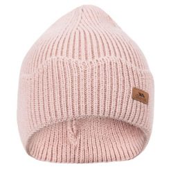 Damska Czapka Longo Beanie. Czerwone czapki damskie Trespass, bez wzorów, sportowe. Za 54.99 zł.