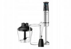 Blender Orava wielofunkcyjny mikser ręczny 1200 W, 0.6 l pojemnik, 75 dB, 2 prędkości, czarny. Czarne blendery Orava. Za 170.85 zł.