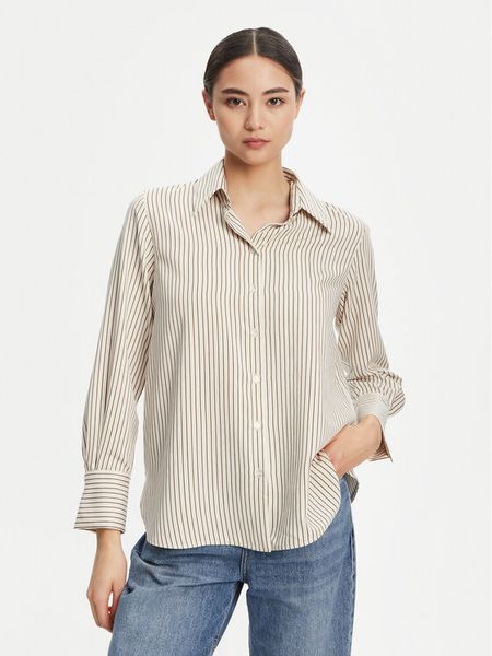 Marella Koszula Reperto 2523116081 Zielony Regular Fit. Zielone koszule damskie Marella, bez wzorów, z wiskozy, bez kołnierzyka, bez ramiączek. Za 649.99 zł.