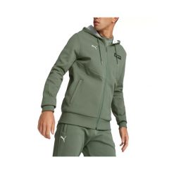 Kurtka dresowa Puma FD MAPF1. Zielone kurtki męskie Puma, m, bez wzorów, z bawełny, eleganckie, bez kaptura. Za 424.20 zł.