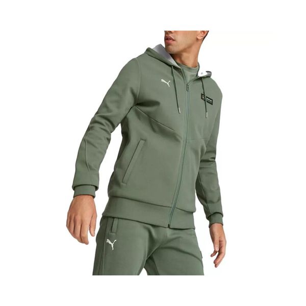 Kurtka dresowa Puma FD MAPF1. Zielone kurtki męskie Puma, m, bez wzorów, z bawełny, eleganckie, bez kaptura. Za 427.10 zł.