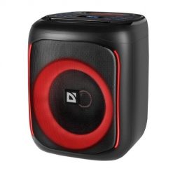 Głośnik Defender BOOMER 50 Bluetooth 50W MP3/FM/SD/USB/AUX/TWS/LED/MIC KARAOKE czarny. Czarne głośniki przenośne Defender. Za 344.99 zł.