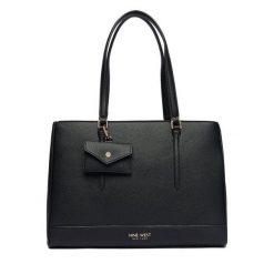 Torebka Nine West. Czarne shopperki damskie Nine West, bez wzorów, bez dodatków. Za 289.99 zł.