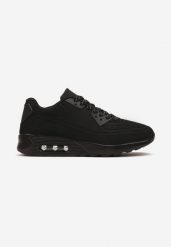 Czarne Buty Sportowe przed Kostkę na Podeszwie Air Jennale. Czarne buty sportowe męskie Born2be, bez wzorów, przed kostkę, bez zapięcia, na fitness i siłownię. Za 119.99 zł.