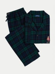 Polo Ralph Lauren Piżama 714915985002 Zielony Regular Fit. Zielone piżamy męskie Polo Ralph Lauren, m, bez wzorów, z bawełny, bez kołnierzyka, bez ramiączek. Za 939.99 zł.