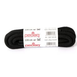 Sznurowadła Pedag bardzo grube 120 cm czarne. Czarne buty zimowe męskie PEDAG, bez wzorów, z okrągłym noskiem, bez obcasa, bez zapięcia. Za 112.99 zł.
