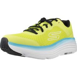 Buty SKECHERS MAX CUSHIONING END Żółty. Żółte buty zimowe męskie Skechers, bez wzorów, z syntetyku, bez obcasa, bez zapięcia. Za 362.65 zł.