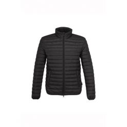 Kurtka męska LUMBERJACK NEW READY. Czarne kurtki męskie Lumberjack, m, bez wzorów, z puchu, bez kaptura. Za 299.99 zł.