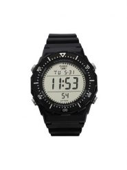 Casio Zegarek Sport AE-1700H-1AVEF Czarny. Czarne, cyfrowe zegarki męskie Casio, bez wzorów, z syntetyku. Za 249.99 zł.