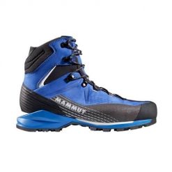 Buty trekkingowe męskie Mammut Kento Guide Ii High Gtx. Niebieskie buty zimowe męskie Mammut, bez wzorów, z materiału, za kostkę, bez obcasa, bez zapięcia. Za 1,407.00 zł.