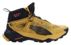 Buty trekkingowe wysokie męskie Puma Explore Nitro Mid Gtx. Czarne trekkingi męskie Puma, z gore-texu, bez zapięcia. Za 694.00 zł.