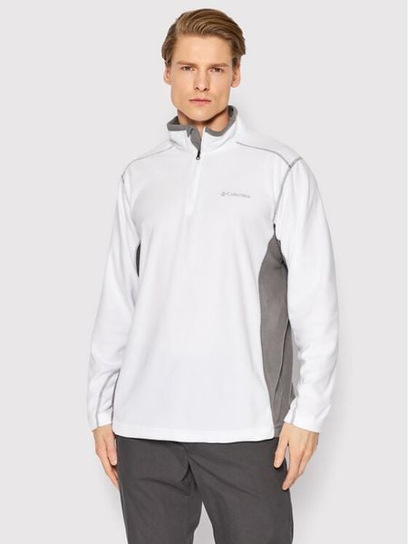 Columbia Polar Klamath Range 1352472 Biały Regular Fit. Białe bluzy sportowe męskie Columbia, m, bez wzorów, z polaru, bez kaptura. Za 119.99 zł.
