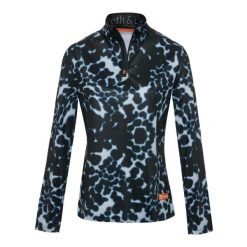 Bluza narciarska Damska Gareth & Lucas The One Hundred and Twenty. Niebieskie bluzy damskie GARETH & LUCAS, na zimę, bez wzorów, z elastanu, sportowe, bez ramiączek, bez kaptura. Za 229.99 zł.