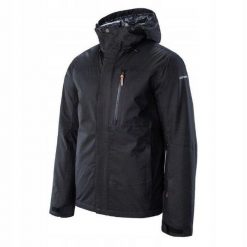 Męska kurtka narciarska Icepeak Capot snowboardowa zimowa czarna rozmiar 48. Czarne kurtki sportowe męskie Icepeak, na zimę, m, bez wzorów, bez kaptura, narciarskie. Za 495.35 zł.