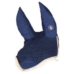 Krótka czapka dla konia BR Equitation Event. Niebieskie czapki damskie BR, bez wzorów, z materiału, eleganckie. Za 191.50 zł.