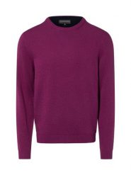 Finshley & Harding Sweter z zawartością kaszmiru Mężczyźni Bawełna wyrazisty róż marmurkowy, M. Czerwone swetry męskie Finshley & Harding, m, bez wzorów, z bawełny, bez kołnierzyka, bez ramiączek. Za 299.95 zł.