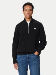 Calvin Klein Jeans Sweter LV04RH327G Czarny Regular Fit. Czarne swetry męskie Calvin Klein Jeans, l, bez wzorów, z bawełny, bez kołnierzyka, bez ramiączek. Za 381.99 zł.