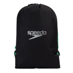 Torba na basen Speedo. Czarne torby sportowe męskie Speedo, bez wzorów, z materiału. Za 78.95 zł.