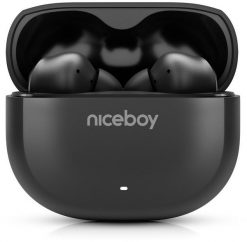Słuchawki Niceboy Niceboy Słuchawki Douszne Pins 4 Onyx Black Czarne ANC BT 6.0 IPX4 Do 28h. Czarne słuchawki douszne Niceboy. Za 193.13 zł.
