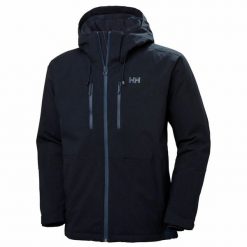 Kurtka narciarska Helly Hansen Juniper 3.0. Niebieskie kurtki sportowe męskie Helly Hansen, na zimę, m, bez wzorów, bez kaptura, narciarskie. W wyprzedaży za 1,322.00 zł.
