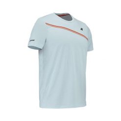 T-shirt Babolat Play Cotton. Niebieskie t-shirty damskie BABOLAT, s, bez wzorów, z materiału, klasyczne, bez kołnierzyka, bez ramiączek. Za 159.00 zł.