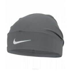 Czapka sportowa Nike Peak Cuffed Unisex szara. Szare czapki męskie Nike, na zimę, bez wzorów. Za 159.99 zł.