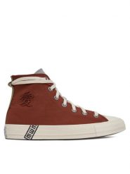 Converse Trampki Naruto Chuck Taylor All Star A14838C Czerwony. Czerwone trampki i tenisówki damskie Converse, bez wzorów, z materiału, bez zapięcia. Za 299.99 zł.
