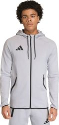 Adidas Bluza męska adidas Tiro 26 Travel Sweat Hoodie szara KF6077 XL. Szare bluzy męskie Adidas, m, bez wzorów, bez kaptura. Za 355.31 zł.
