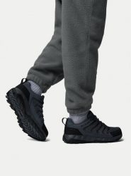 Columbia Trekkingi Strata Trail Low Wp 2076891 Szary. Szare buty zimowe męskie Columbia, bez wzorów, z materiału, bez obcasa, bez zapięcia. Za 349.99 zł.