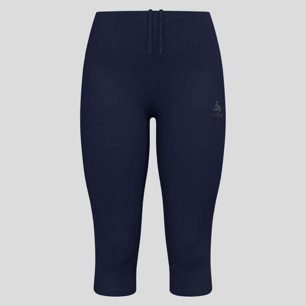 Legginsy damskie Odlo ESSENTIAL Tights 3/4. Niebieskie legginsy damskie ODLO, bez wzorów. W wyprzedaży za 175.99 zł.