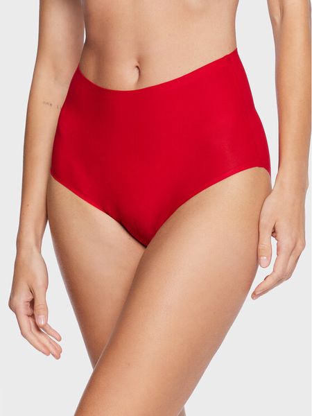 Chantelle Figi klasyczne z wysokim stanem Soft Stretch C26470 Czerwony. Czerwone majtki damskie Chantelle, z syntetyku. Za 49.99 zł.