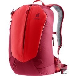 Plecak z siatką dystansową Deuter AC Lite 17 - cherry/masala. Czerwone plecaki damskie Deuter, bez wzorów, sportowe. Za 403.99 zł.