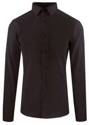 Wizytowa Koszula z Taliowanym Krojem (Slim) - Victorio - Brązowa. Brązowe koszule męskie Victorio, uniwersalny, bez wzorów, z bawełny, eleganckie, bez kołnierzyka, bez ramiączek. Za 145.00 zł.