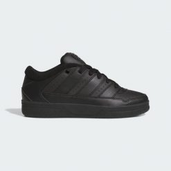 Buty Turnaround. Czarne buty zimowe męskie Adidas, bez wzorów, z syntetyku, bez obcasa, bez zapięcia. W wyprzedaży za 164.45 zł.