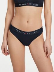 Tommy Hilfiger Dół od bikini UW0UW06364 Granatowy. Niebieskie bikini Tommy Hilfiger, s, bez wzorów, z syntetyku. Za 169.99 zł.