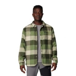 Koszula męska Columbia Windward II. Czarne koszule męskie Columbia, m, bez wzorów, sportowe, bez kołnierzyka, bez ramiączek. Za 429.99 zł.